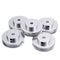 5Pcs 60Teeth 5mm Inner Hole GT2-60T Synchronous Timing Pulley + Wrench  For RepRap Prusa 3D Printer
