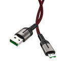 HOCO 5A Type C Micro USB Fast Charging Data Cable For HUAWEI XIAOMI Tablet VIVO OPPO
