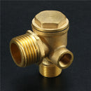 Brass 3 Port Central Pneumatic Air Compressor Check Valve 444430mm