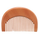 6Pcs/set Men Beard Oil Balm Moustache Cream Wax Comb Brush Scissor Jute Pouch