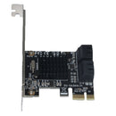 SSU SA 3014 PCI - E to SATA 3.0 6G Expansion Card With Four - Port for Desktop Computer