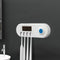 Ultraviolet Wall Mounted Toothbrush Sterilizer Warm Air Dryer Solar Panel
