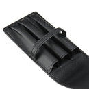 Fountain Pen Roller PU Leather Pouch Pen Case Holder Storage Bag For 3 Pens School Office Supplies