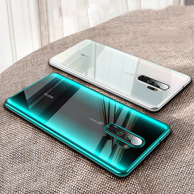 Bakeey Ultra-thin Shockproof Elac-plating Transparent PC Hard Protective Case For Xiaomi Redmi Note 8 PRO