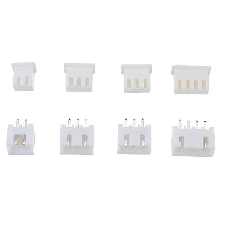 690pcs XH2.54 2p 3p 4p 5 pin 2.54mm Pitch Terminal Kit / Housing / Pin Header JST Connector Wire Connectors Adaptor XH Kits
