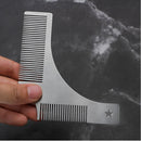 5Pcs/Set Beard Grooming & Trimming Kit Razor Shaping Scissors Mustache Care Styling Tool