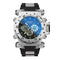 STRYVE S8015 5ATM SWISS Movement Chrono Date Week  Dual Display Digital Watch