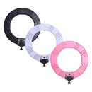 SLOJP 16 Inch 18 Inch 2700-5500K LED Ring Video Light/Foldable Light Stand for Youtube Tik Tok Live Streaming