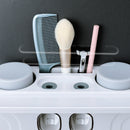 Wall Mount Toothbrush Holder Toothpaste Squeezer Automatic Toothpaste Dispenser