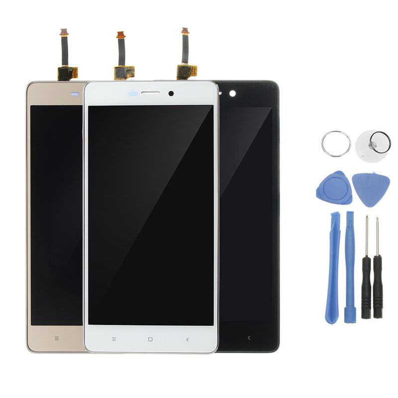 LCD Display+Touch Screen Digitizer Assembly Replacement With Tools For Xiaomi Redmi 3 3S 3X 3 Pro