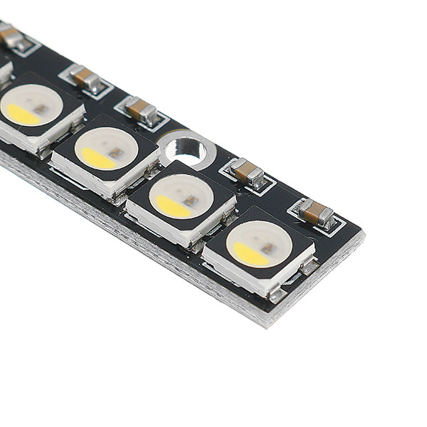 Straight Board 8x 5050 RGBW Cool White LED 6000K With Integrated Drivers Module
