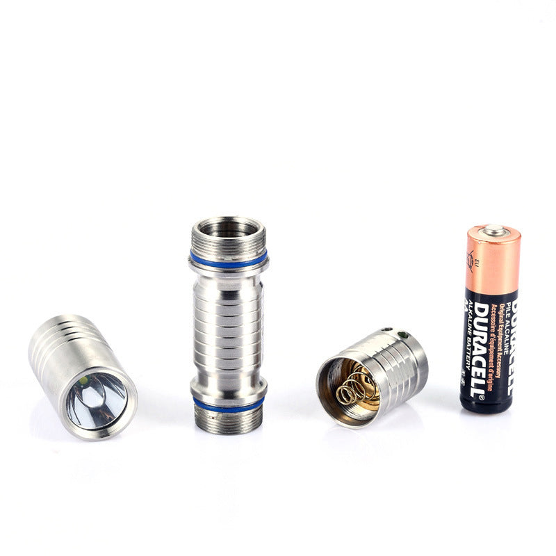 TANK007 E3 2Modes Waterproof LED Flashlight Outdoor Portable Flashlight AA/14500 Battery Led Torch