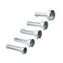 35mm/42mm/45mm/48mm/60mm Motorcycle Exhaust Can Muffler Silencer Chrome Universal