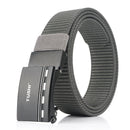 TUSHI 125cm x 3.4cm Nylon Zinc Alloy Buckle Tactical Belt Casual Belts Waist Belts