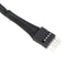3pcs USB Male to Motherboard 9-pin Data Cable Switch Out Motherboard USB 9 Pin