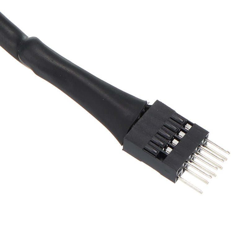 3pcs USB Male to Motherboard 9-pin Data Cable Switch Out Motherboard USB 9 Pin