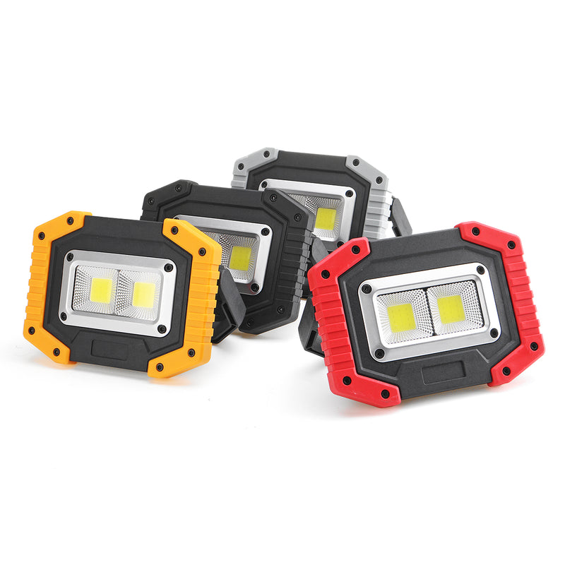 XANES 24C 30W COB LED Work Light Waterproof Rechargeable LED Floodlight for Outdoor Camping Hiking Fishing Emergency Car Repairing