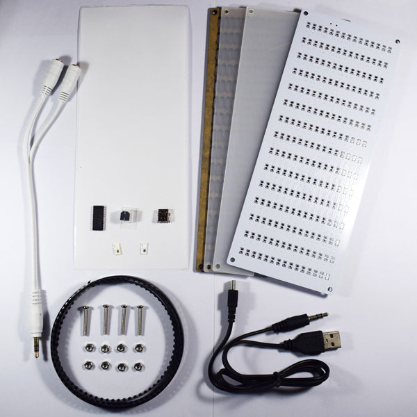 DIY Big Size Touch Control 225 Segment LED Digital Equalizer Music Spectrum Sound Waves Kit
