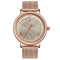 NAVIFORCE 3006 Waterproof Calendar Quartz Watch Mesh Steel Business Style Men Wrist Watch