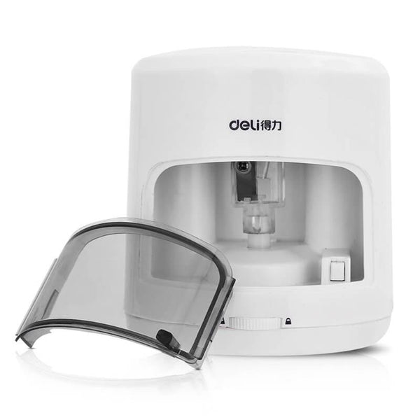 XIAOMI Ecosystem Deli 0502 Electric Pencil Sharpener Home Office School Mechanical Pencil Sharpener Office School Stationery Supplies Gift for Kids Childrens