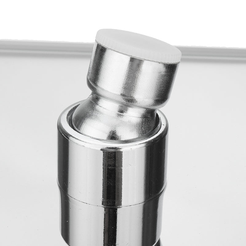 8 Inch Square Ultra Thin Stainless Steel Bathroom Rainfall Shower Head Top Sprayer