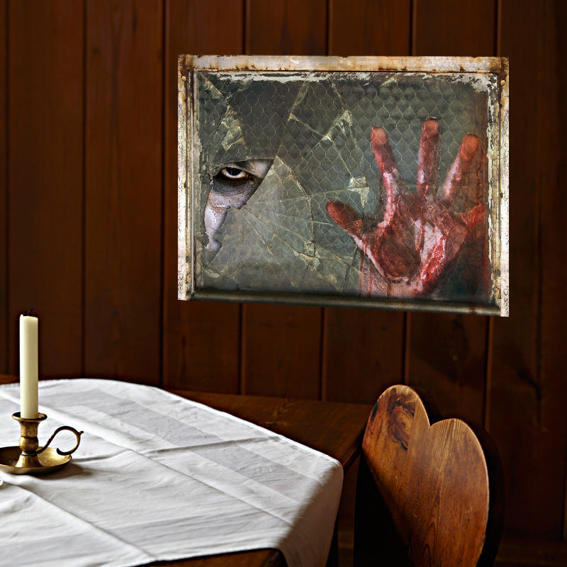 Miico SK6042 Halloween Handprint Sticker Wall Sticker For Halloween Decoration