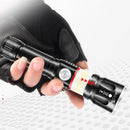 WARSUN 528 T6 USB Rechargeable Flashlight Zoomable Flashlight COB Work Light Surrounding Light Tail Strong Magnetic Work Lamp Camping Hunting Travel Emergency Lantern