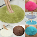 Round Fluffy Rugs Anti-Skid Shaggy Area Room Home Bedroom Carpet Floor Yoga Mats