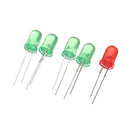 EQKIT DIY Kit KA2284 Audio Level Indicator Suite Trousse Electronic Parts 5mm RED Green LED Level Indicating 3.5-12V
