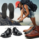 Men's DIY Pair of Anti Slip Grip-rubber Pads Glue On Soles Heel Shoe Repair Black