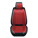 Universal Full Car Front Seat Mat Covers PU Leather Breathable Cushion Pad Set