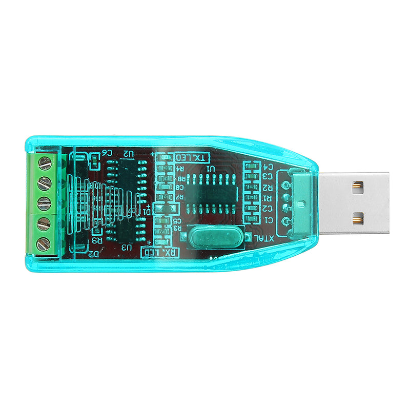 3pcs USB To RS485 Converter USB-485 With TVS Transient Protection Function With Signal Indicator
