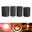 High Purity Crucible Graphite Melter Mold with Lid for Cast Iron Fusion Silver