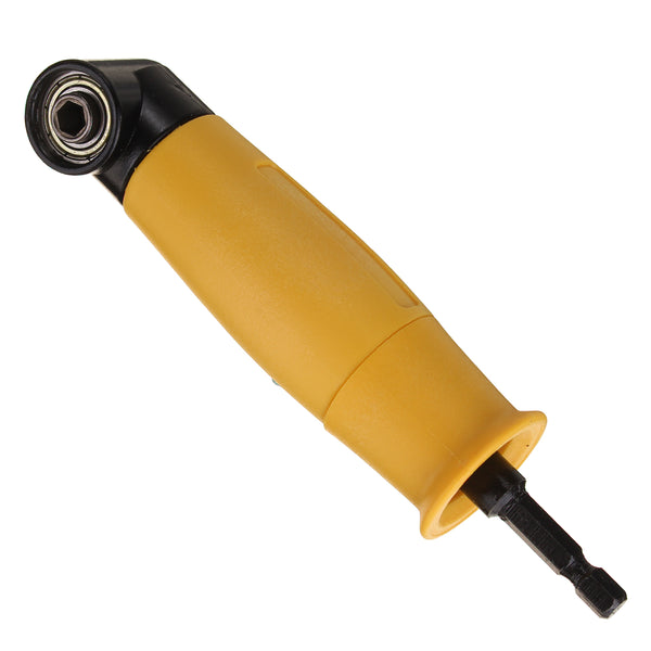 1/4 Inch Hex Reversible Ratchet Socket Adapter 90 Right Angle Extension Driver Screwdriver Bit Holder