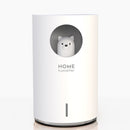 Cute Pet Humidifier 900ML Large Capacity Color LED Light Silent Timing Home Humidificador Mist Maker