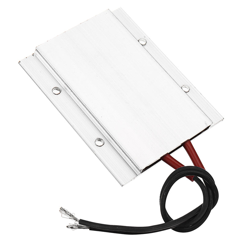 AC220V 120W 120 Degrees 77x62x6mm Insulated Ceramic PTC Heating Plate Liquid Aluminum Shell Element Heater