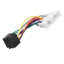 AU Car Side Trim Double Din Dash Facia Fascia Kit +ISO Wiring Harness For Toyota