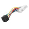AU Car Side Trim Double Din Dash Facia Fascia Kit +ISO Wiring Harness For Toyota