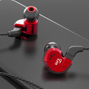 [8 Drivers] TRN V80 2BA+2DD Hybrid Headphone HiFi Dual Balanced Armature Dual Dynamic Bass Earphone