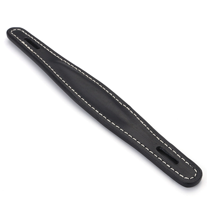 Brown Black Leather Amplifier Handle Raised Center for Fender Amp