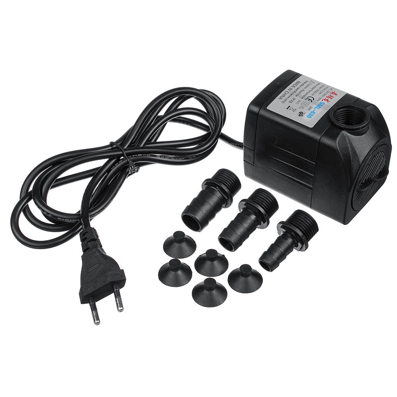 8W-70W Mini Submersible Water Pump Adjustable Flow Rate For Aquarium Fish Tank Pond Fountain
