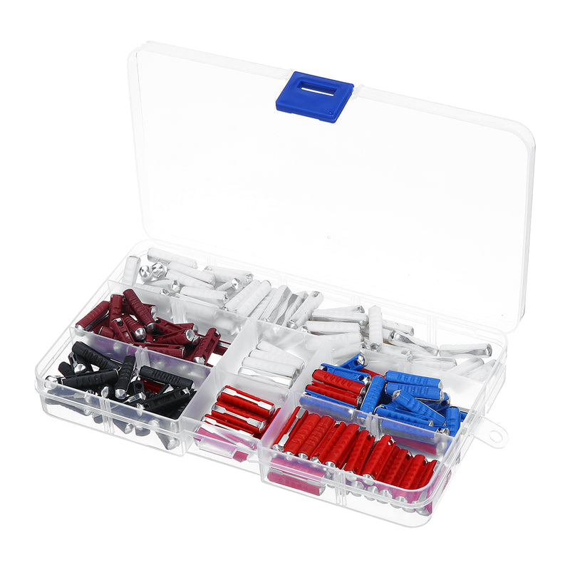 200pcs Car Fuses Kit Ceramic Continental Fuse Torpedo Eastern European Car Fuse