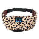 2 In 1 bluetooth Travel Sleeping Headphone Eye Mask Handsfree Music Speakers Microphone