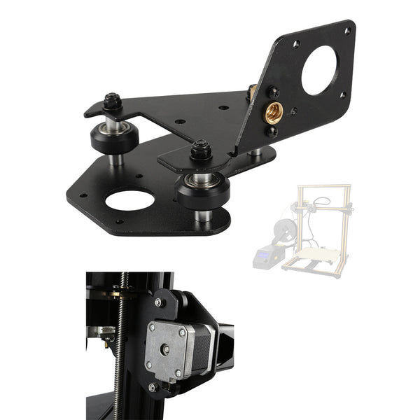 S4/S5 Left X-Axis Motor Mount Bracket Plate with Pulley & T8 Nut for CR-10 Creality 3D Printer Part