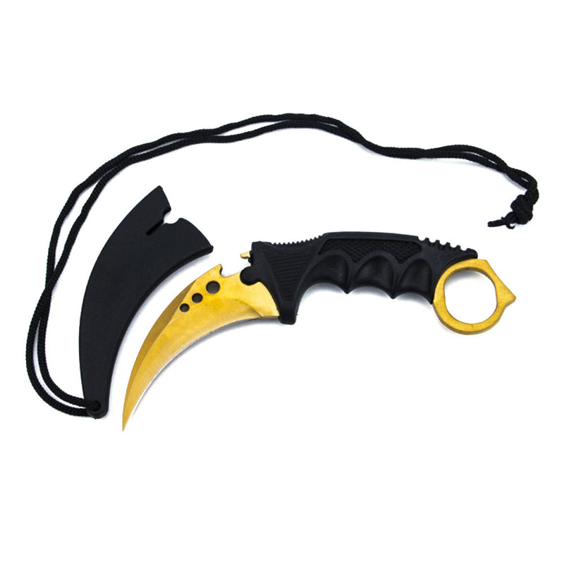 KCASA B-37 Claw Cutter With Sheath Pocket Folding Key Outdoor Hunting Survival Tools Stainless Steel Home Cutter