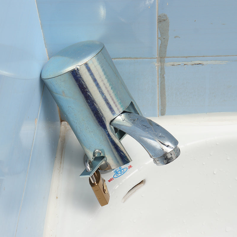 Lock Tap Protective Cover Outdoors Garden Against Theft Lock Faucet Tap Safe Lockable Protective