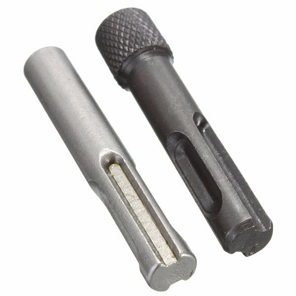 2pcs SDS To 1/4 Inch Hex Shank Drill Bit Adaptor Magnetic Socket Driver Conversion Tool