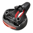 BIKIGHT LED Bike Seat Safety Taillight Breathable Shockproof Cycling Saddle Seat Cushion