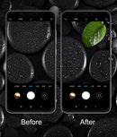 2 PCS Camera Lens Protector Soft Tempered Glass Rear Camera Phone Lens for Xiaomi Mi8 Lite