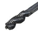Drillpro 7pcs M3-M12 HSS Nitriding Coated Screw Tap Metric Right Hand Spiral Screw Thread Tap